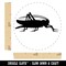Grasshopper Insect Solid Rubber Stamp for Stamping Crafting Planners